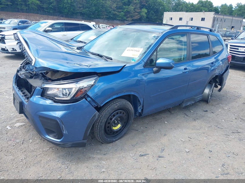 2020 Subaru Forester VIN JF2SKAJC2LH568310 IAAI salvage auction — LEFT REAR, Salvage (Massachusetts), sold $3,975 on 2026-08-01 (photo 2)
