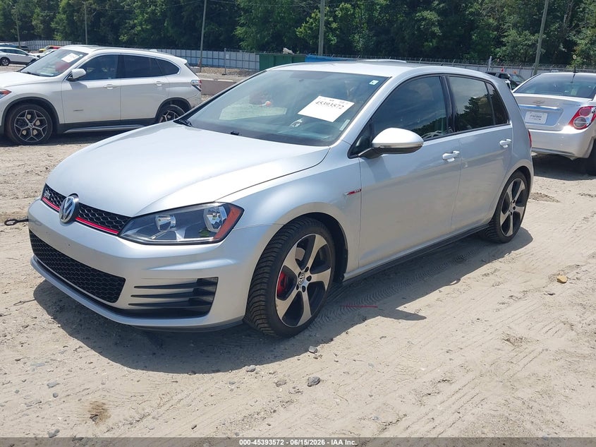 2015 Volkswagen Golf gti VIN 3VW5T7AU3FM003470 IAAI salvage auction — RIGHT SIDE, Salvage (Idaho), sold $3,300 on 2026-07-09 (photo 2)
