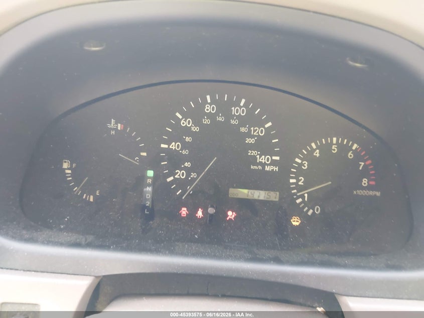 2003 Lexus Rx 300 VIN JTJHF10U230294013 IAAI salvage auction — RIGHT FRONT, Clear (Indiana), sold $750 on 2026-07-15 (photo 7)