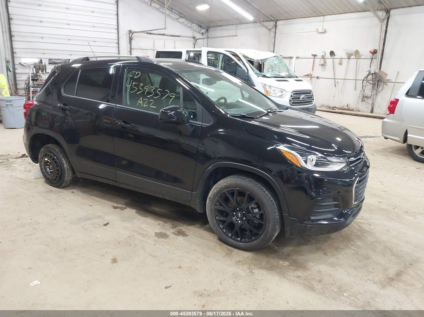 2022 Chevrolet Trax VIN KL7CJPSM9NB562121 IAAI salvage auction — SUSPENSION, Salvage Title, sold $5,100 on 2026-07-10 (photo 1)