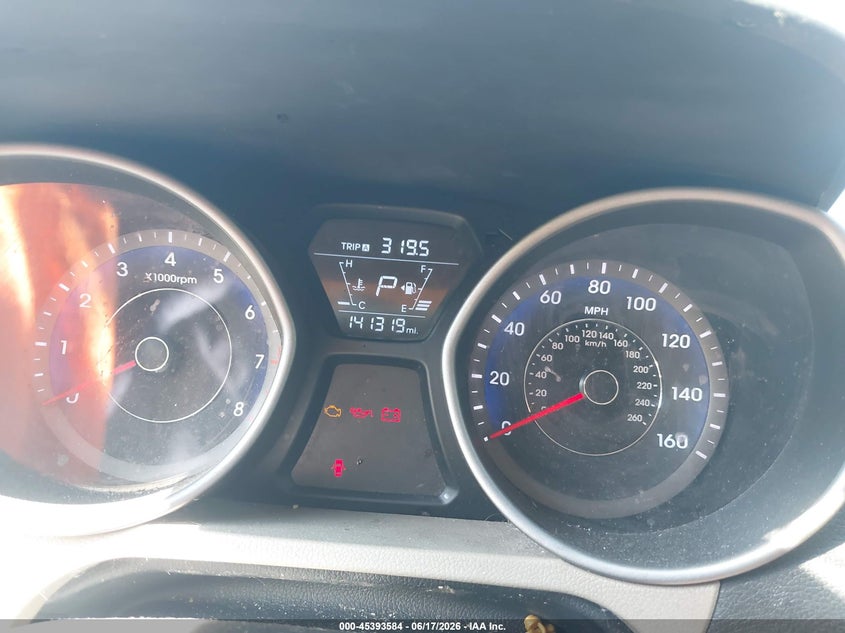 2015 Hyundai Elantra VIN KMHDH4AE9FU320930 IAAI salvage auction — FRONT END, Salvage - 75% Or Less (Maryland), sold $875 on 2026-08-01 (photo 7)