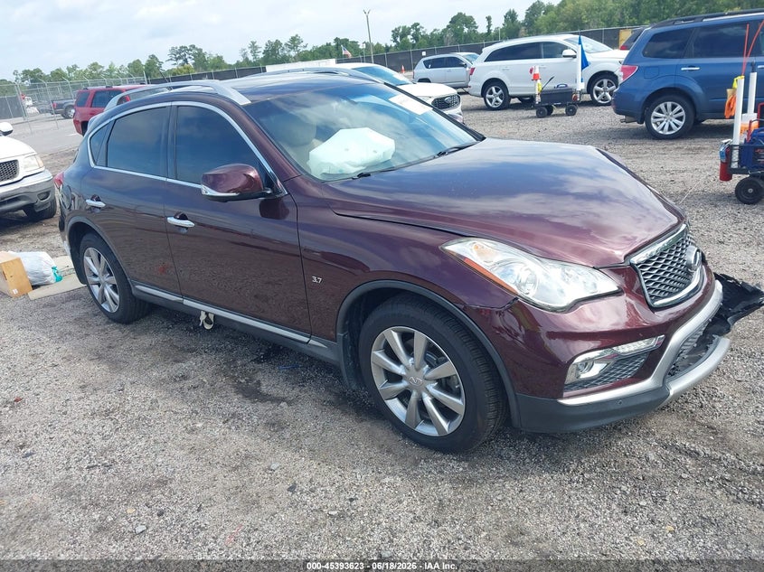 2017 Infiniti Qx50 VIN JN1BJ0RR1HM416511 IAAI salvage auction — FRONT END, Salvage (South Carolina), sold $25 on 2026-07-29 (photo 1)