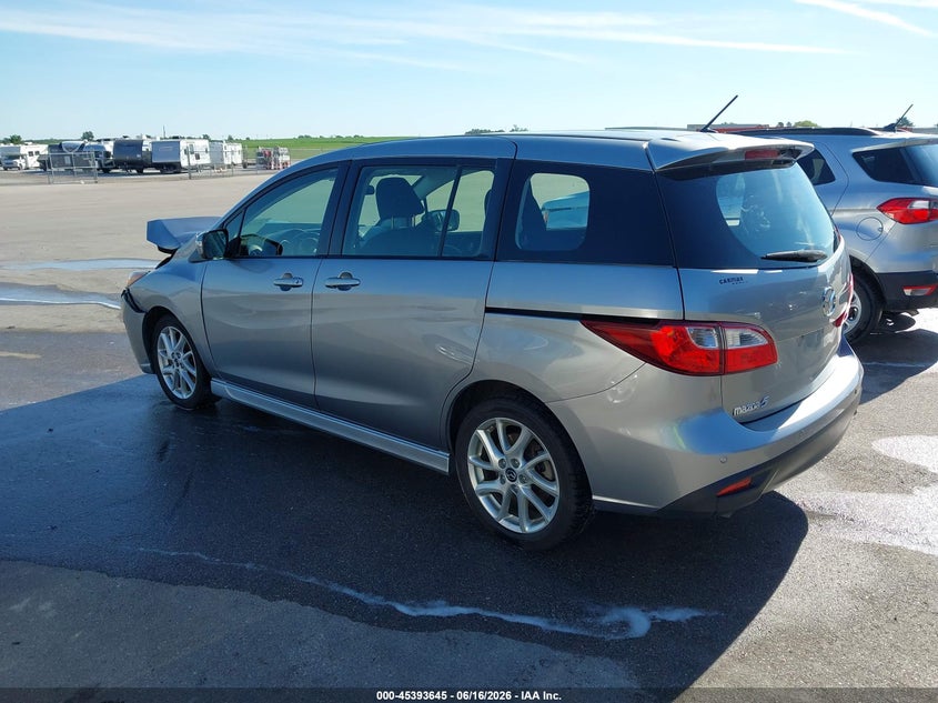 2013 Mazda 5 VIN JM1CW2CL7D0149797 IAAI salvage auction — FRONT END, Certificate Of Title (Nebraska), sold $25 on 2026-07-23 (photo 3)