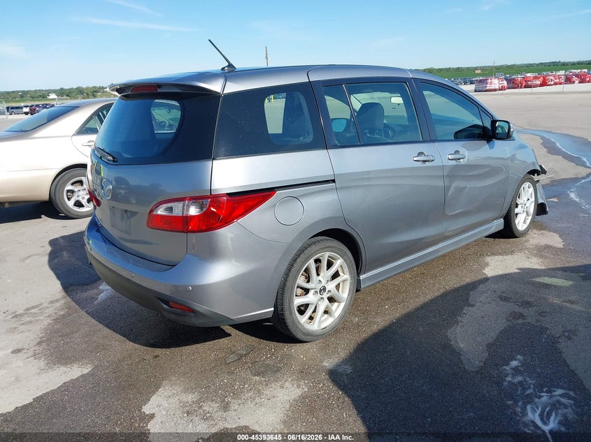 2013 Mazda 5 VIN JM1CW2CL7D0149797 IAAI salvage auction — FRONT END, Certificate Of Title (Nebraska), sold $25 on 2026-07-23 (photo 4)