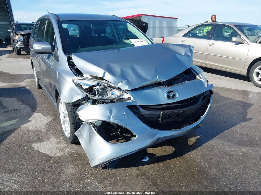 2013 Mazda 5 VIN JM1CW2CL7D0149797 IAAI salvage auction — FRONT END, Certificate Of Title (Nebraska), sold $25 on 2026-07-23 (photo 6)