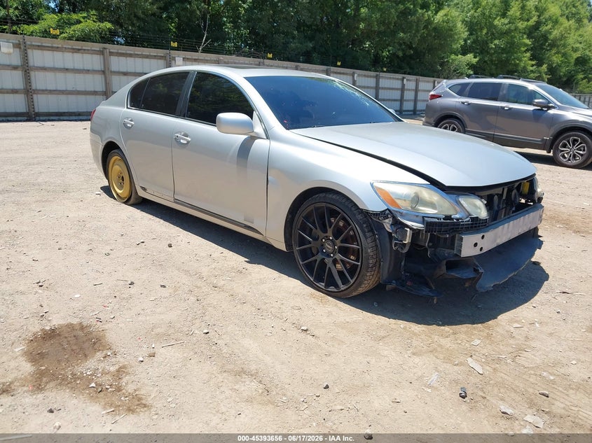 2006 Lexus Gs 430 VIN JTHBN96S265013866 IAAI salvage auction — FRONT END, Clear (Tennessee), sold $425 on 2026-07-29 (photo 1)