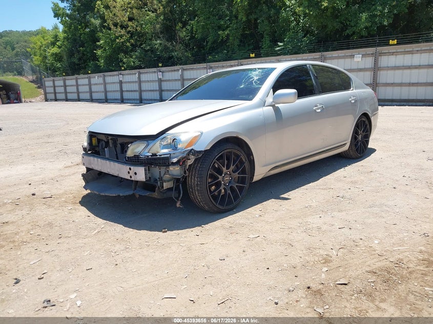 2006 Lexus Gs 430 VIN JTHBN96S265013866 IAAI salvage auction — FRONT END, Clear (Tennessee), sold $425 on 2026-07-29 (photo 2)