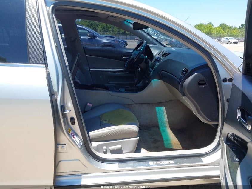 2006 Lexus Gs 430 VIN JTHBN96S265013866 IAAI salvage auction — FRONT END, Clear (Tennessee), sold $425 on 2026-07-29 (photo 5)
