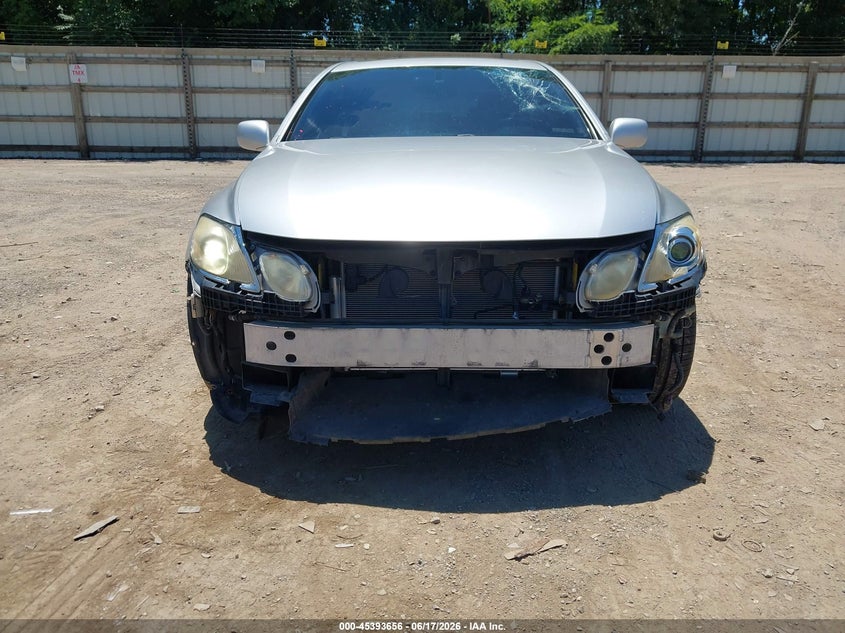 2006 Lexus Gs 430 VIN JTHBN96S265013866 IAAI salvage auction — FRONT END, Clear (Tennessee), sold $425 on 2026-07-29 (photo 6)
