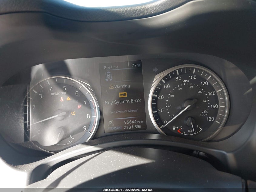 2021 Infiniti Q50 VIN JN1EV7BP5MM700947 IAAI salvage auction — REAR END, Salvage Title, sold $4,250 on 2026-08-21 (photo 7)