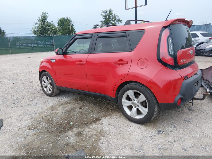 2015 Kia Soul VIN KNDJP3A54F7792083 IAAI salvage auction — FRONT END, Salvage (Idaho), sold $1,150 on 2026-07-20 (photo 3)