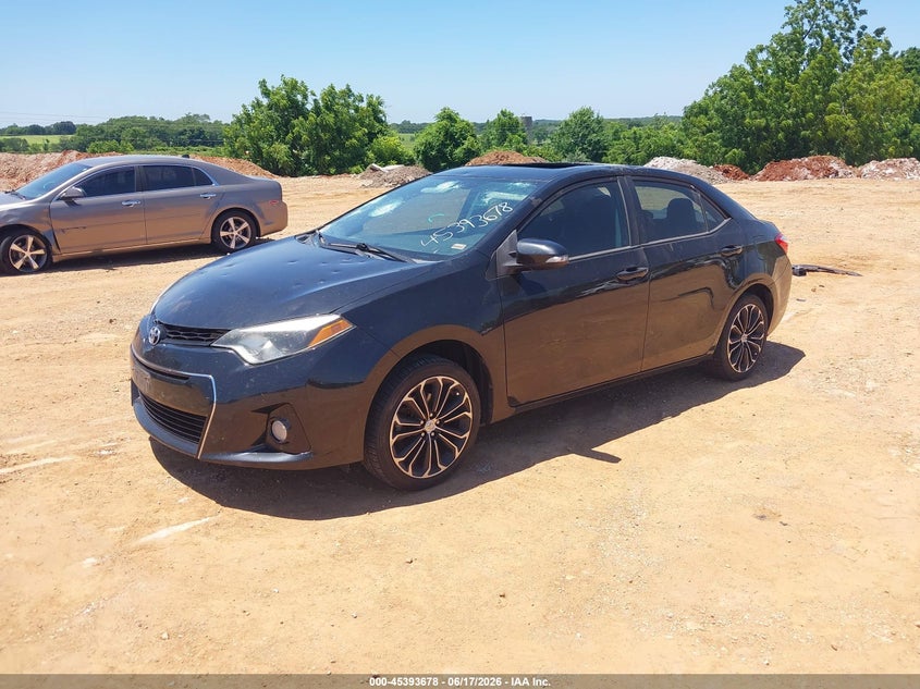 2014 Toyota Corolla VIN 5YFBURHE2EP157687 IAAI salvage auction — NORMAL WEAR, Clear (Missouri), sold $1,700 on 2026-07-27 (photo 2)