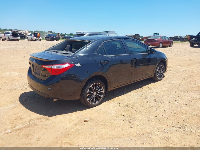 2014 Toyota Corolla VIN 5YFBURHE2EP157687 IAAI salvage auction — NORMAL WEAR, Clear (Missouri), sold $1,700 on 2026-07-27 (photo 4)