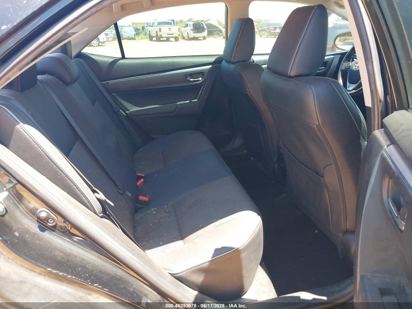 2014 Toyota Corolla VIN 5YFBURHE2EP157687 IAAI salvage auction — NORMAL WEAR, Clear (Missouri), sold $1,700 on 2026-07-27 (photo 8)