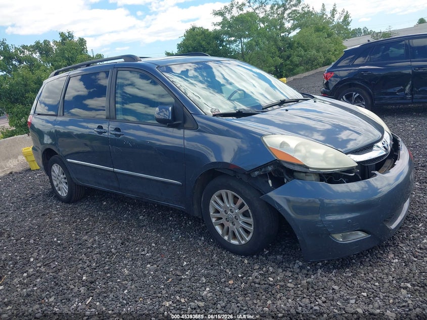 2007 Toyota Sienna VIN 5TDBK22C17S005687 IAAI salvage auction — NORMAL WEAR, Clear (New Jersey), sold $1,050 on 2026-07-14 (photo 1)