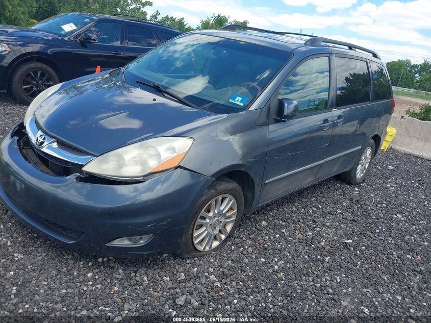 2007 Toyota Sienna VIN 5TDBK22C17S005687 IAAI salvage auction — NORMAL WEAR, Clear (New Jersey), sold $1,050 on 2026-07-14 (photo 2)