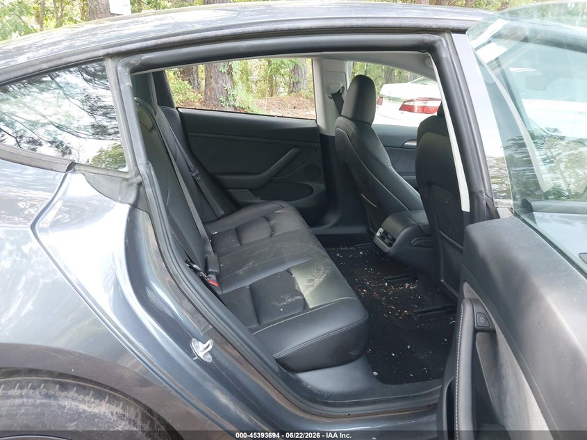 2023 Tesla Model 3 VIN 5YJ3E1EA4PF714456 IAAI salvage auction — REAR END, Salvage Title, sold $8,600 on 2026-07-31 (photo 8)