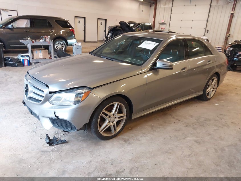 2014 Mercedes-benz E-klasse VIN WDDHF8JB5EA982034 IAAI salvage auction — FRONT END, Clear (Michigan), sold $1,300 on 2026-07-28 (photo 2)