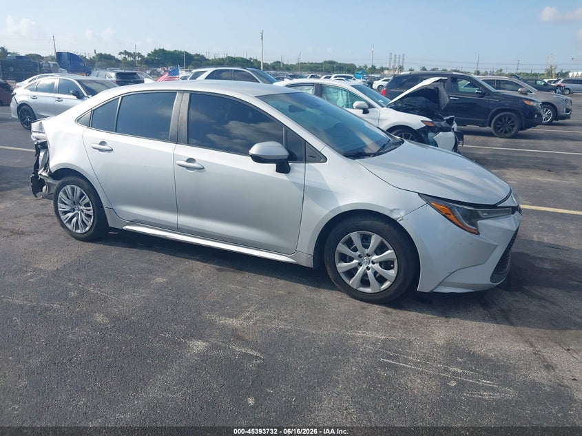 2021 Toyota Corolla VIN 5YFEPMAE0MP251289 IAAI salvage auction — RIGHT REAR, Rebuildable (Florida), sold $5,725 on 2026-07-16 (photo 1)
