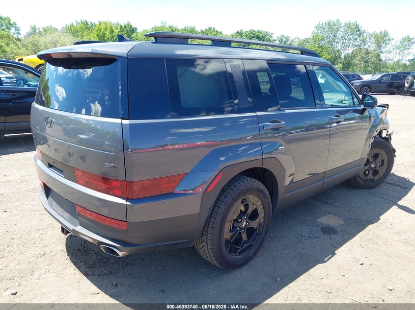 2025 Hyundai Santa fe VIN 5NMP3DGL1SH087830 IAAI salvage auction — FRONT END, Salvage Title, sold $10,475 on 2026-08-25 (photo 4)