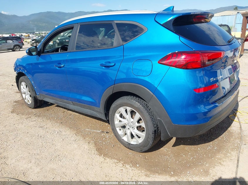 2021 Hyundai Tucson VIN KM8J3CA43MU311530 IAAI salvage auction — FRONT END, Salvage (Idaho), sold $3,200 on 2026-07-12 (photo 3)