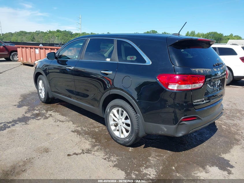 2017 Kia Sorento VIN 5XYPG4A37HG281925 IAAI salvage auction — REAR END, Salvage - 75% Or Less (Maryland), sold $1,950 on 2026-07-10 (photo 3)
