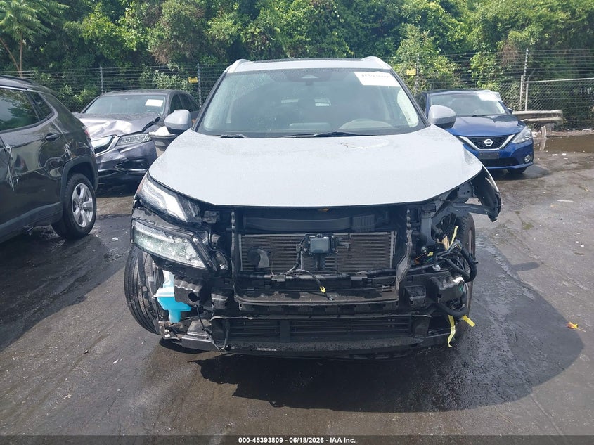 2023 Nissan Rogue VIN JN8BT3DC6PW107474 IAAI salvage auction — FRONT END, Salvage (North Carolina), sold $6,800 on 2026-08-02 (photo 6)