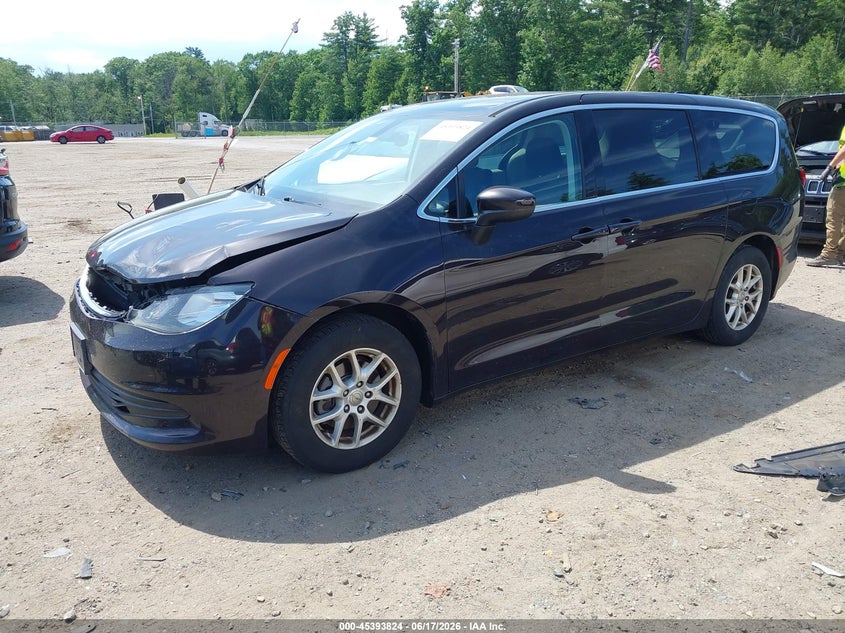 2017 Chrysler Pacifica VIN 2C4RC1DG0HR588320 IAAI salvage auction — FRONT END, Salvage (Massachusetts), sold $1,000 on 2026-07-18 (photo 2)