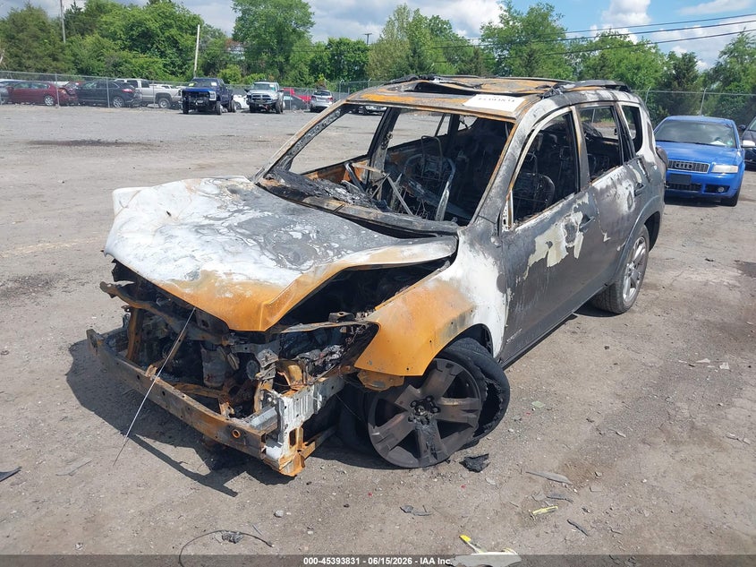 2010 Toyota Rav4 VIN JTMRF4DV2AD022305 IAAI salvage auction — TOTAL BURN, Non-Repairable (Virginia), sold $200 on 2026-07-07 (photo 2)