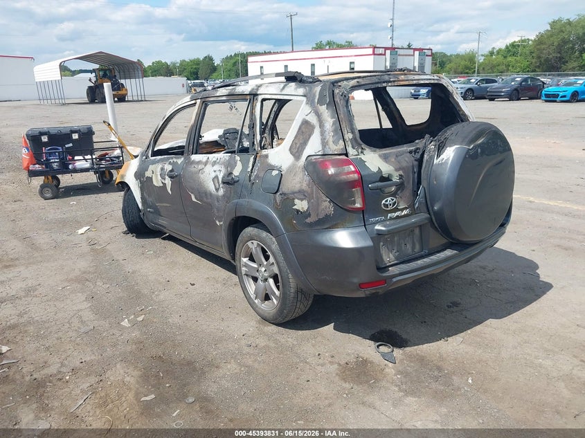 2010 Toyota Rav4 VIN JTMRF4DV2AD022305 IAAI salvage auction — TOTAL BURN, Non-Repairable (Virginia), sold $200 on 2026-07-07 (photo 3)