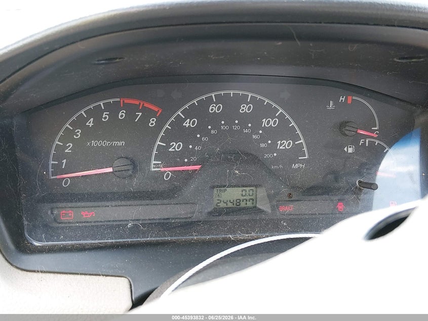 2007 Mitsubishi Lancer VIN JA3AJ26E77U016438 IAAI salvage auction — NORMAL WEAR, Original (Ohio), sold $275 on 2026-07-08 (photo 7)