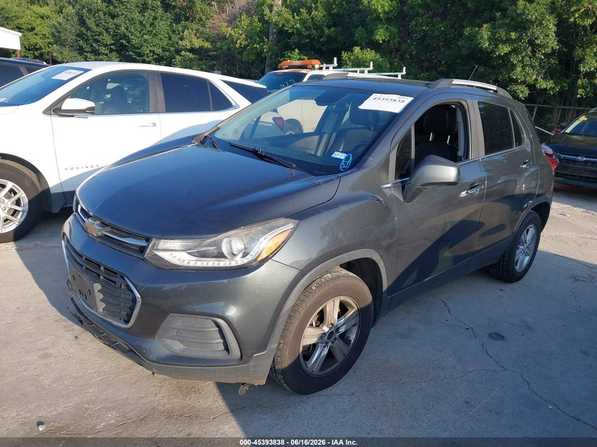 2017 Chevrolet Trax VIN KL7CJLSB2HB191444 IAAI salvage auction — NORMAL WEAR, Original (Texas), sold $1,025 on 2026-07-27 (photo 2)