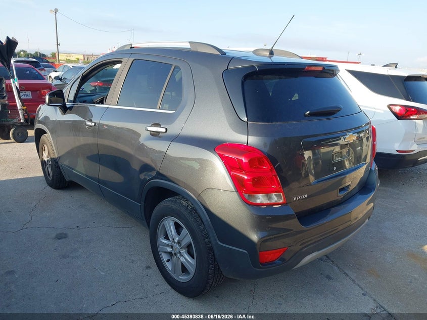 2017 Chevrolet Trax VIN KL7CJLSB2HB191444 IAAI salvage auction — NORMAL WEAR, Original (Texas), sold $1,025 on 2026-07-27 (photo 3)