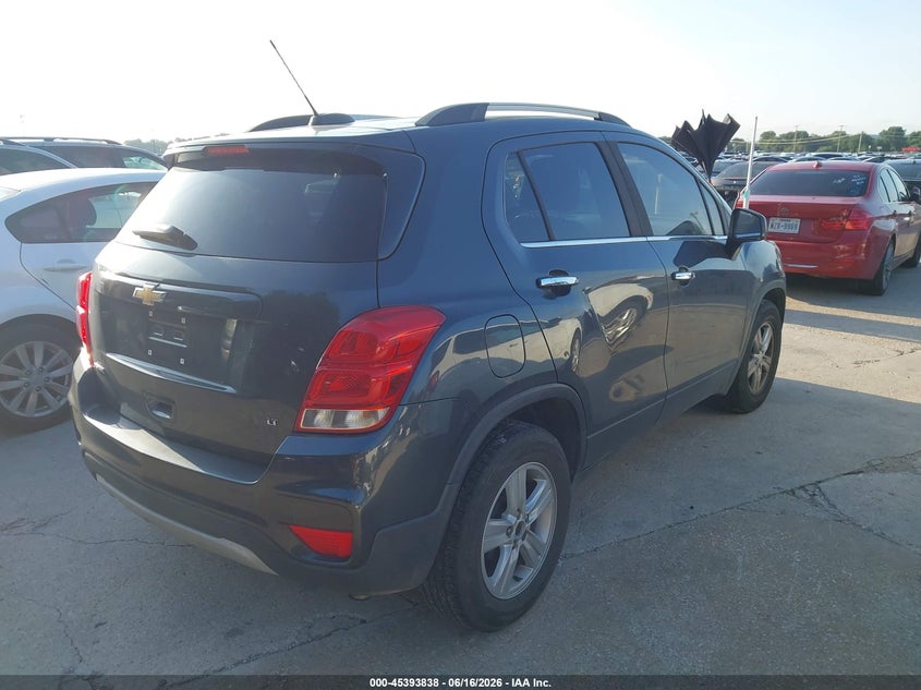 2017 Chevrolet Trax VIN KL7CJLSB2HB191444 IAAI salvage auction — NORMAL WEAR, Original (Texas), sold $1,025 on 2026-07-27 (photo 4)