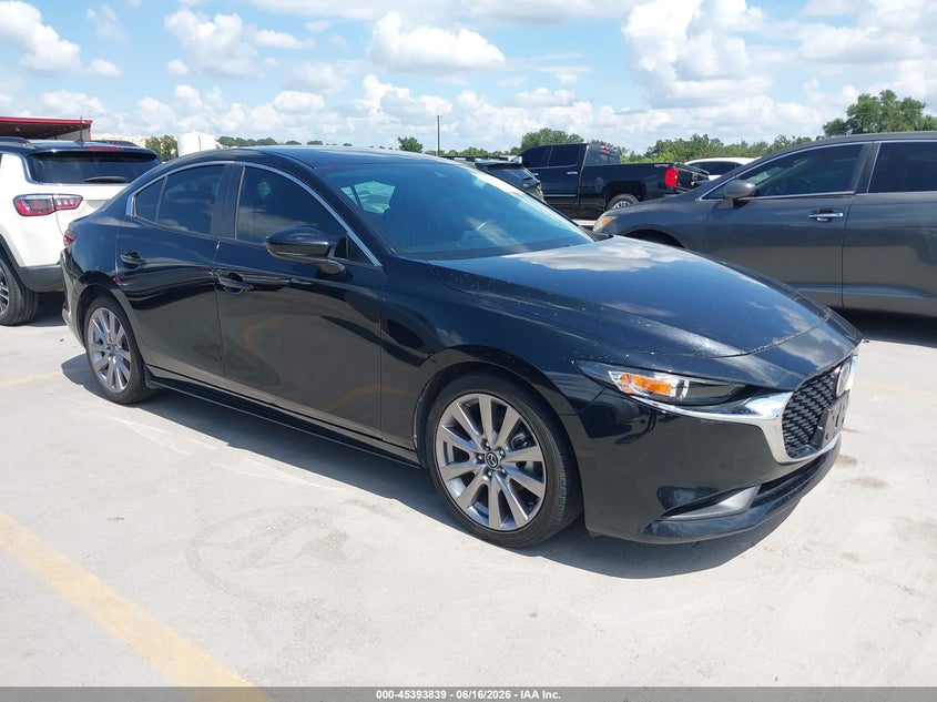 2020 Mazda 3 VIN JM1BPACL7L1173576 IAAI salvage auction — LEFT SIDE, Salvage Title, sold $4,300 on 2026-08-20 (photo 1)