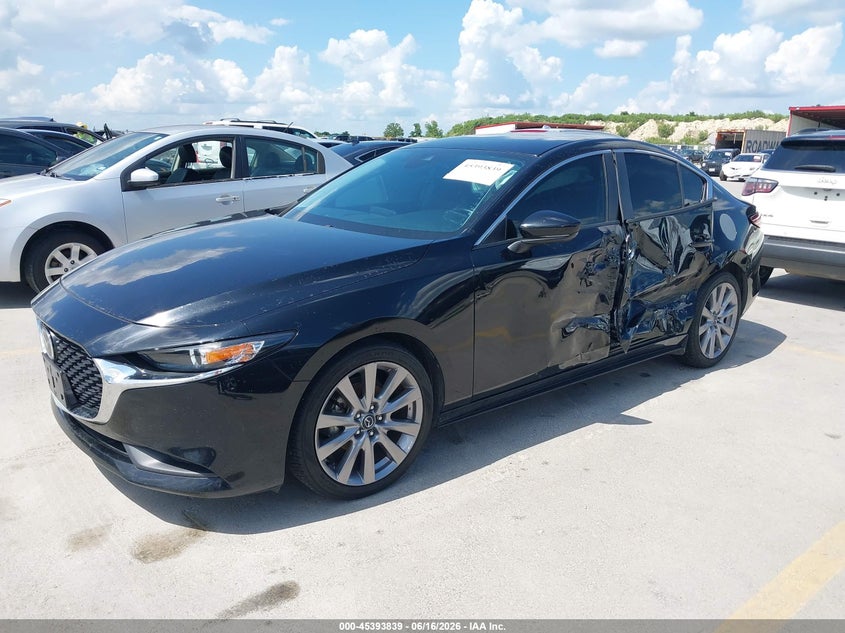 2020 Mazda 3 VIN JM1BPACL7L1173576 IAAI salvage auction — LEFT SIDE, Salvage Title, sold $4,300 on 2026-08-20 (photo 2)