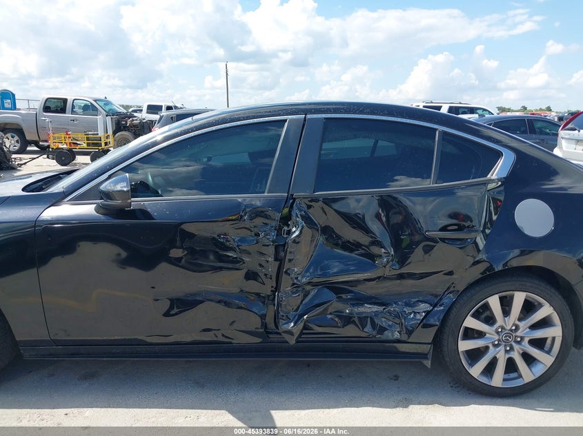 2020 Mazda 3 VIN JM1BPACL7L1173576 IAAI salvage auction — LEFT SIDE, Salvage Title, sold $4,300 on 2026-08-20 (photo 6)