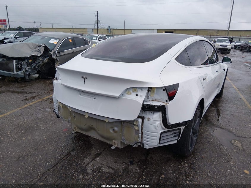 2018 Tesla Model 3 VIN 5YJ3E1EA5JF161906 IAAI salvage auction — REAR END, Original (Texas), sold $3,950 on 2026-07-30 (photo 6)