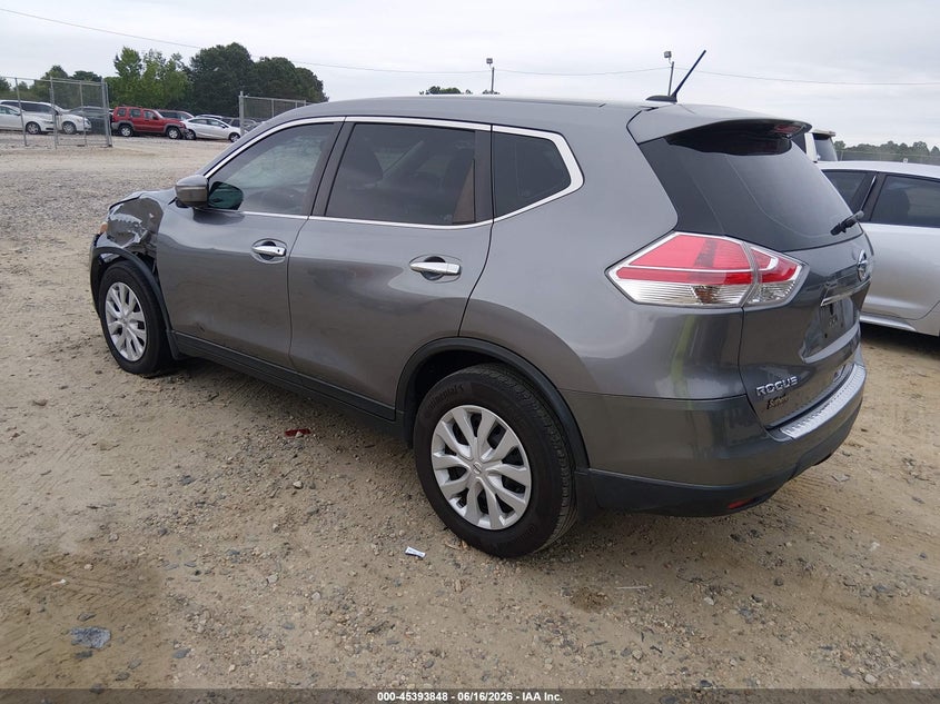 2015 Nissan Rogue VIN KNMAT2MT6FP592306 IAAI salvage auction — FRONT END, Salvage (Georgia), sold $1,900 on 2026-07-16 (photo 3)
