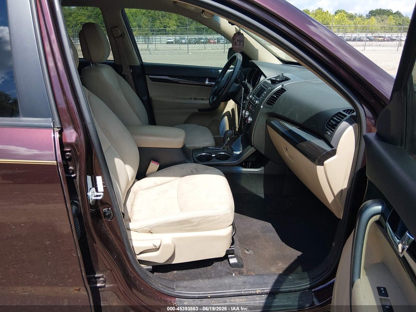 2013 Kia Sorento VIN 5XYKT3A66DG390476 IAAI salvage auction — RIGHT REAR, Salvage Title, sold $1,050 on 2026-07-22 (photo 5)