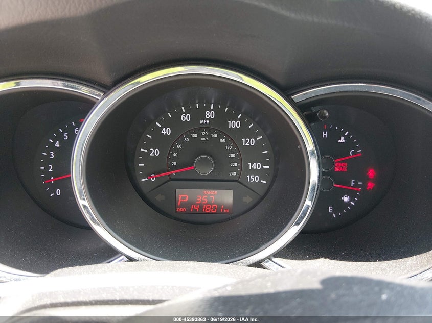 2013 Kia Sorento VIN 5XYKT3A66DG390476 IAAI salvage auction — RIGHT REAR, Salvage Title, sold $1,050 on 2026-07-22 (photo 7)