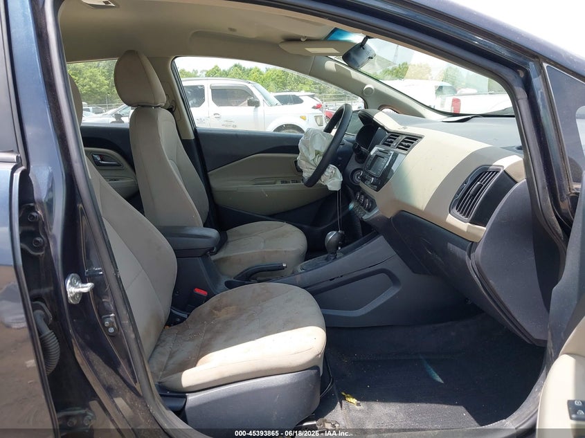 2016 Kia Rio VIN KNADN4A38G6570321 IAAI salvage auction — FRONT END, Salvage (Tennessee), sold $450 on 2026-07-15 (photo 5)