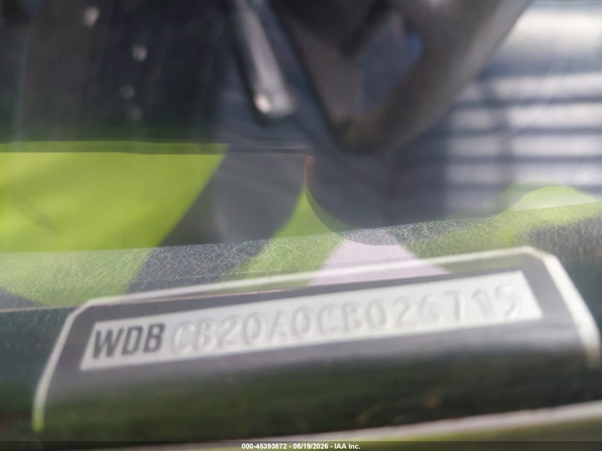 1982 Mercedes-benz 300 VIN WDBCB20A0CB026715 IAAI salvage auction — FRONT END, Bill Of Sale (New York), sold $425 on 2026-07-14 (photo 9)
