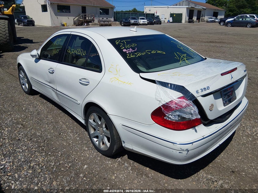 2008 Mercedes-benz E-class VIN WDBUF87X18B245955 IAAI salvage auction — FRONT & REAR, Bill Of Sale (New York), sold $25 on 2026-08-11 (photo 3)