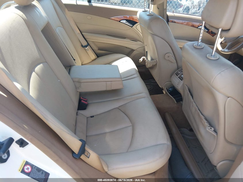 2008 Mercedes-benz E-class VIN WDBUF87X18B245955 IAAI salvage auction — FRONT & REAR, Bill Of Sale (New York), sold $25 on 2026-08-11 (photo 8)