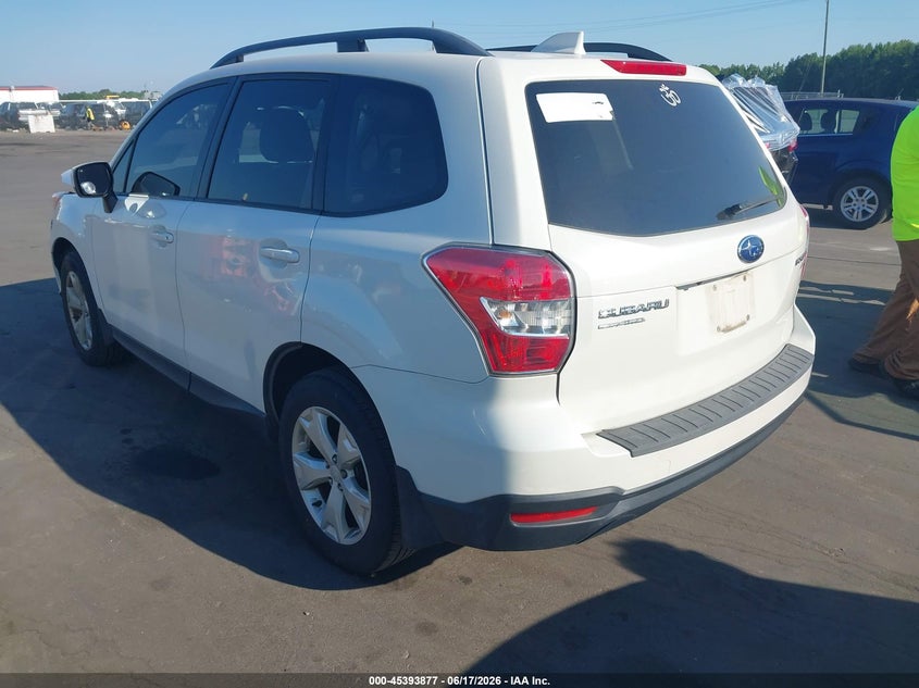 2016 Subaru Forester VIN JF2SJAFC5GH510080 IAAI salvage auction — FRONT END, Salvage (North Carolina), sold $1,900 on 2026-08-02 (photo 3)