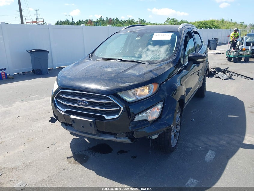 2020 Ford Ecosport VIN MAJ6S3KL1LC358276 IAAI salvage auction — FRONT END, Rebuildable (Florida), sold $650 on 2026-07-13 (photo 2)