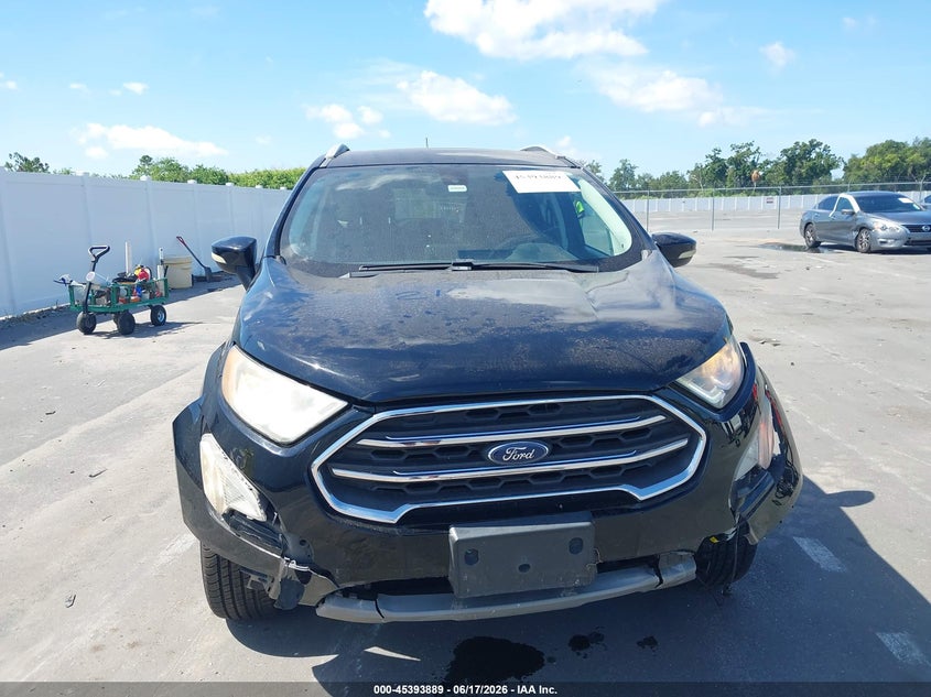 2020 Ford Ecosport VIN MAJ6S3KL1LC358276 IAAI salvage auction — FRONT END, Rebuildable (Florida), sold $650 on 2026-07-13 (photo 6)