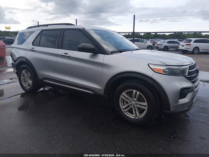 2022 Ford Explorer VIN 1FMSK7DH6NGA15768 IAAI salvage auction — REAR END, Salvage (Louisiana), sold $7,150 on 2026-07-29 (photo 1)