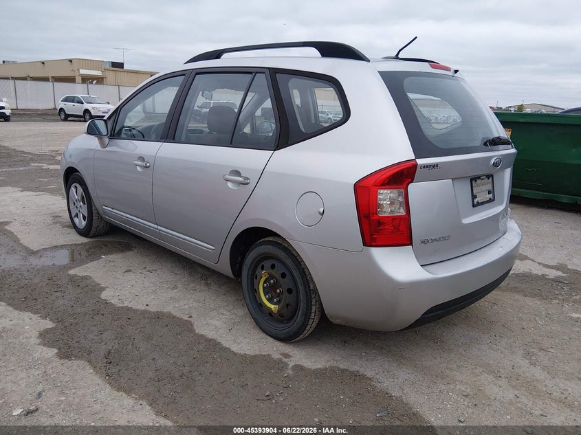 2009 Kia Rondo VIN KNAFG529697262900 IAAI salvage auction — RIGHT REAR, Salvage (Kansas), sold $325 on 2026-07-24 (photo 3)